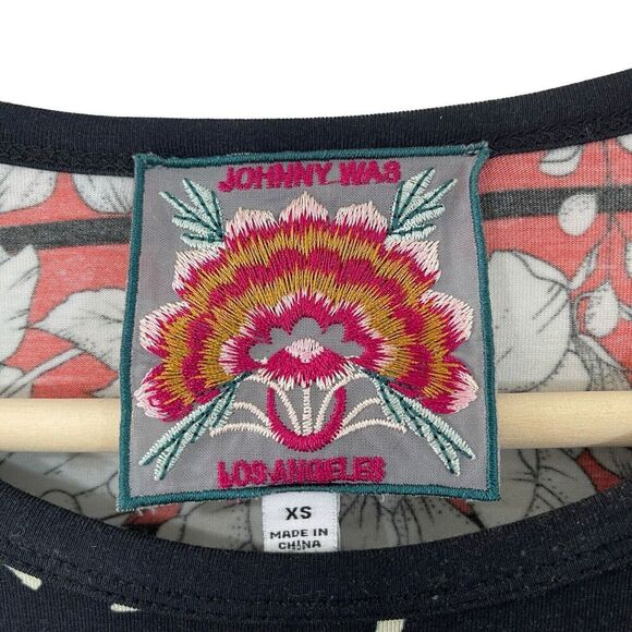 Johnny Was X-Small Teeger Knit Puff Sleeve Top Soft Bamboo Stretch Womens - Picture 6 of 16